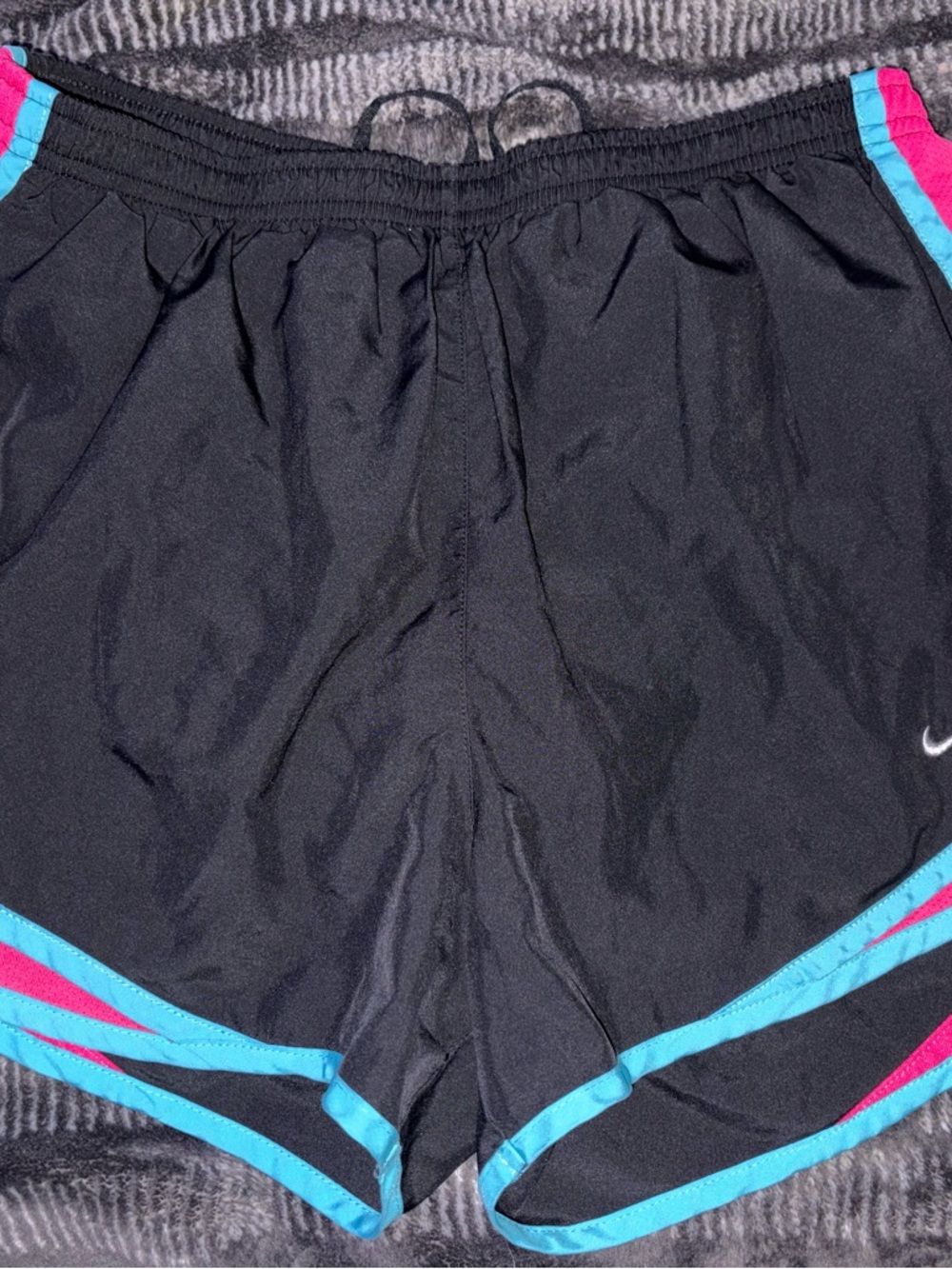 Nike Black Blue and Pink shorts